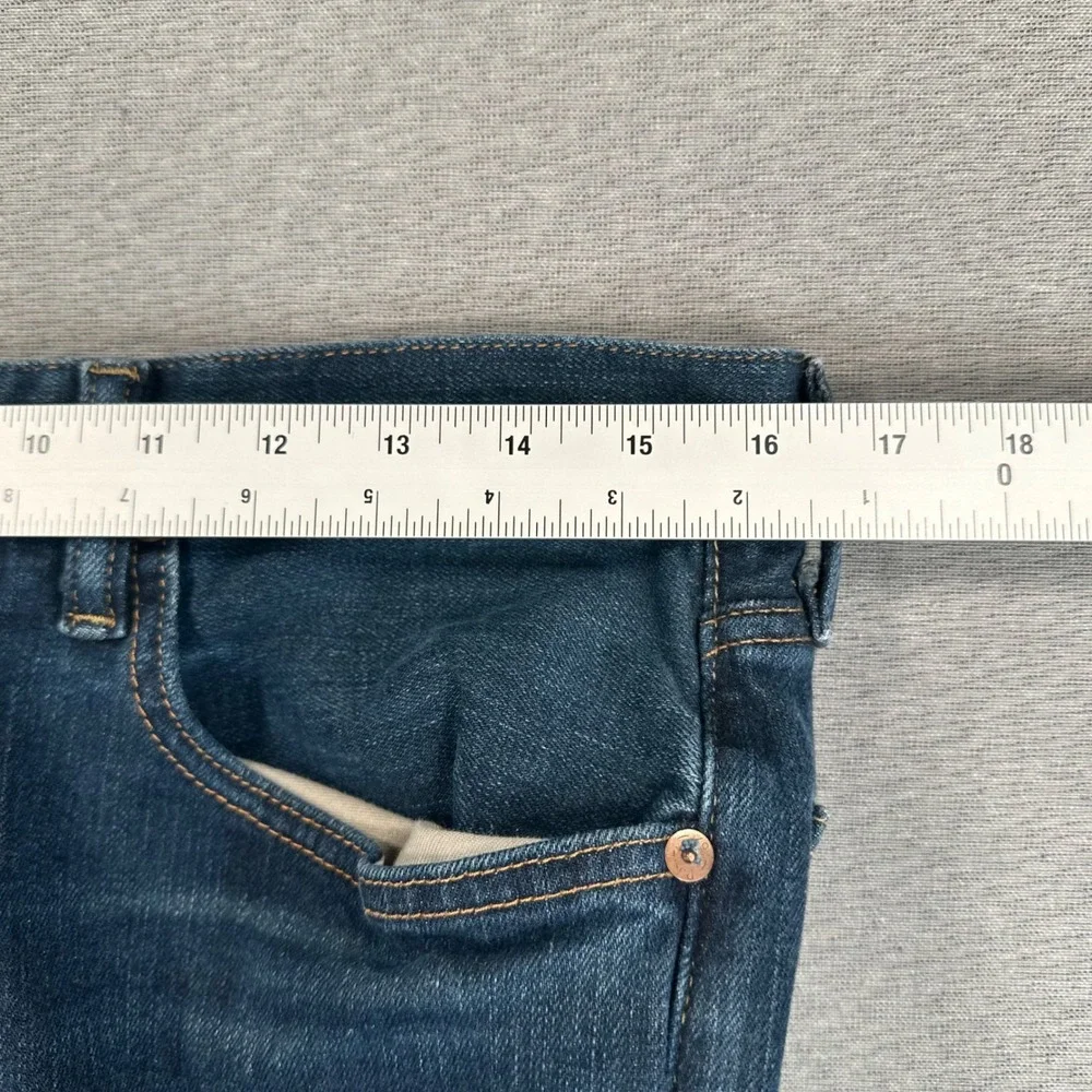 Polo Ralph Lauren Hampton Relaxed Straight Jeans Mens 33x32 Dark Wash Blue Denim